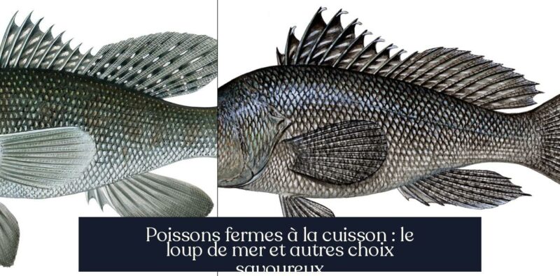 Poissons fermes à la cuisson : le loup de mer et autres choix savoureux