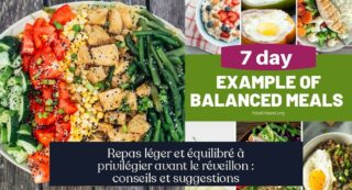 Repas léger et équilibré à privilégier avant le réveillon : conseils et suggestions