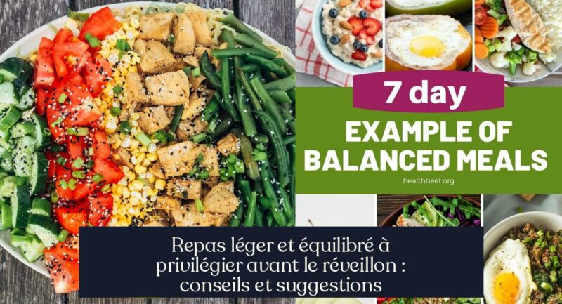 Repas léger et équilibré à privilégier avant le réveillon : conseils et suggestions