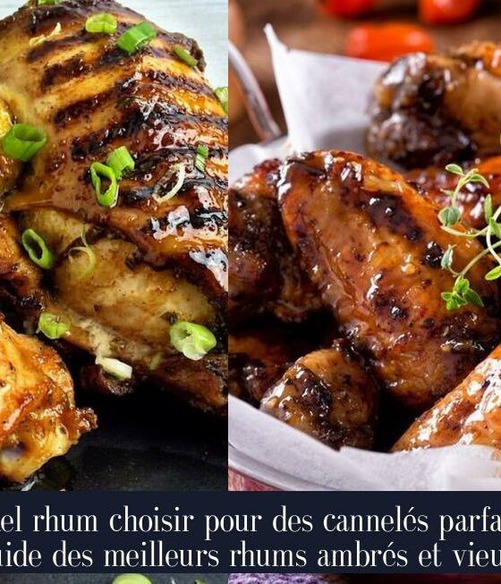 Quel rhum choisir pour des cannelés parfaits Guide des meilleurs rhums ambrés et vieux.