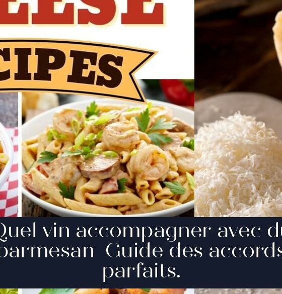Quel vin accompagner avec du parmesan Guide des accords parfaits.