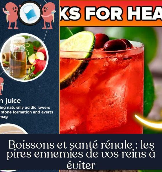 Boissons et santé rénale : les pires ennemies de vos reins à éviter