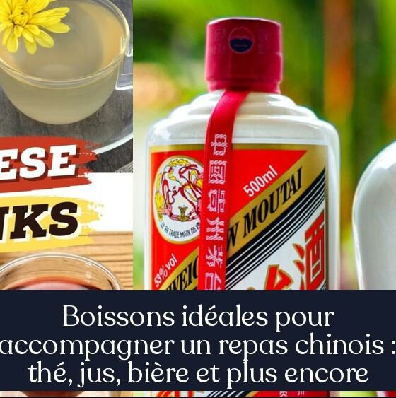 Boissons idéales pour accompagner un repas chinois : thé, jus, bière et plus encore
