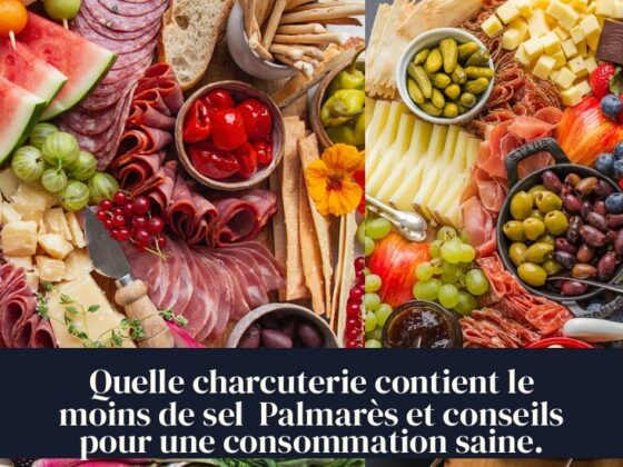 Quelle charcuterie contient le moins de sel Palmarès et conseils pour une consommation saine.