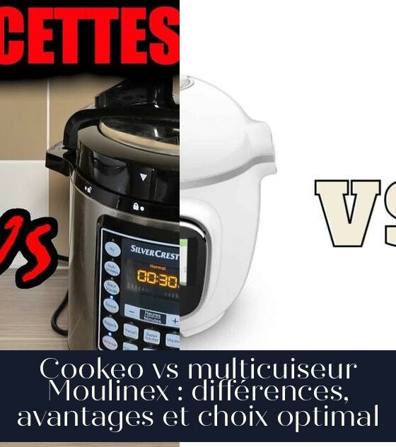Cookeo vs multicuiseur Moulinex : différences, avantages et choix optimal