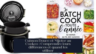 Cuisson Douce et Mijoter au Cookeo : Comprendre leurs différences et quand les utiliser