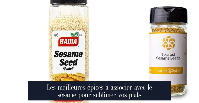 Les meilleures épices à associer avec le sésame pour sublimer vos plats