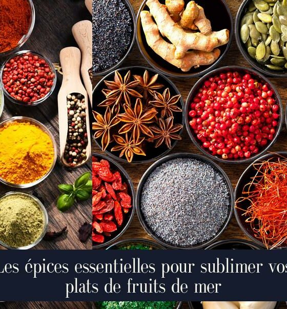 Les épices essentielles pour sublimer vos plats de fruits de mer