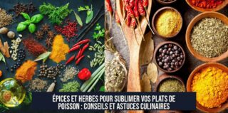 Épices et herbes pour sublimer vos plats de poisson : conseils et astuces culinaires