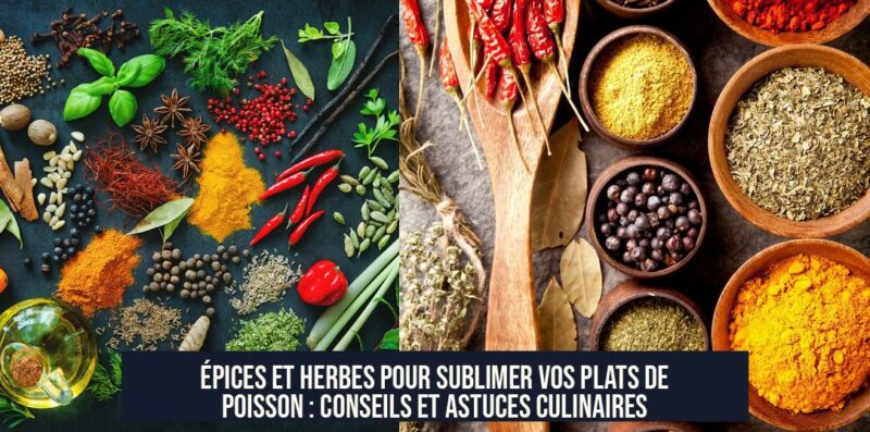 Épices et herbes pour sublimer vos plats de poisson : conseils et astuces culinaires