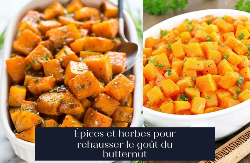 Épices et herbes pour rehausser le goût du butternut