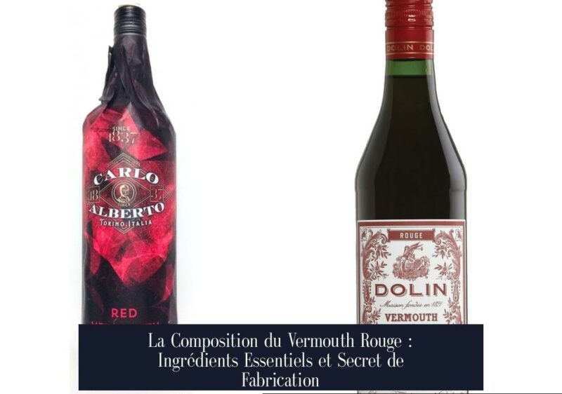 La Composition du Vermouth Rouge : Ingrédients Essentiels et Secret de Fabrication