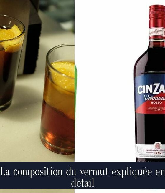 La composition du vermut expliquée en détail