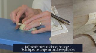 Différence entre ciseler et émincer : Techniques de coupe en cuisine expliquées