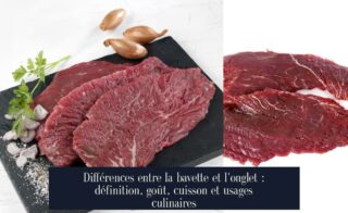 Différences entre la bavette et l'onglet : définition, goût, cuisson et usages culinaires