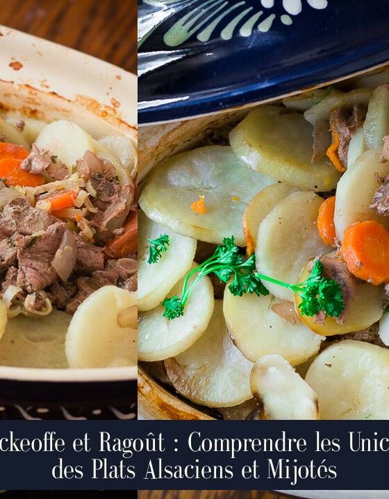 Baeckeoffe et Ragoût : Comprendre les Unicités des Plats Alsaciens et Mijotés