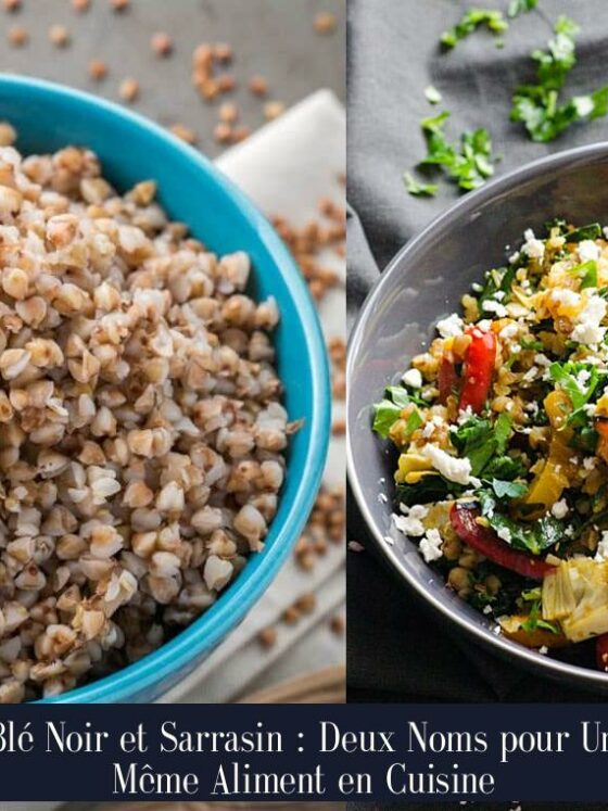 Blé Noir et Sarrasin : Deux Noms pour Un Même Aliment en Cuisine