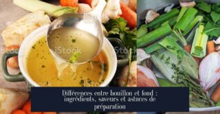 Différences entre bouillon et fond : ingrédients, saveurs et astuces de préparation