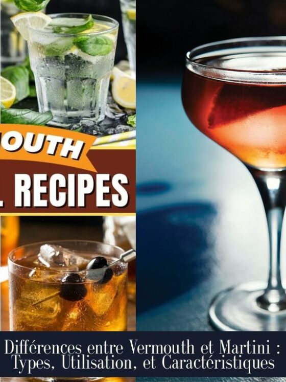 Différences entre Vermouth et Martini : Types, Utilisation, et Caractéristiques