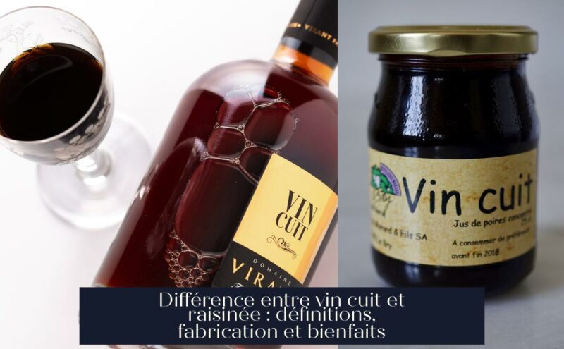 Différence entre vin cuit et raisinée : définitions, fabrication et bienfaits