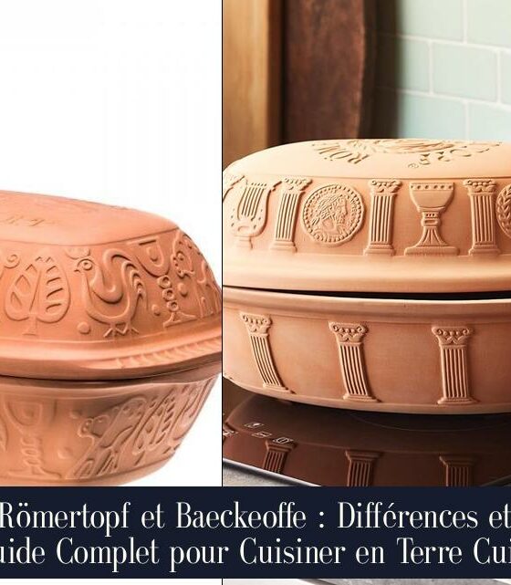 Römertopf et Baeckeoffe : Différences et Guide Complet pour Cuisiner en Terre Cuite