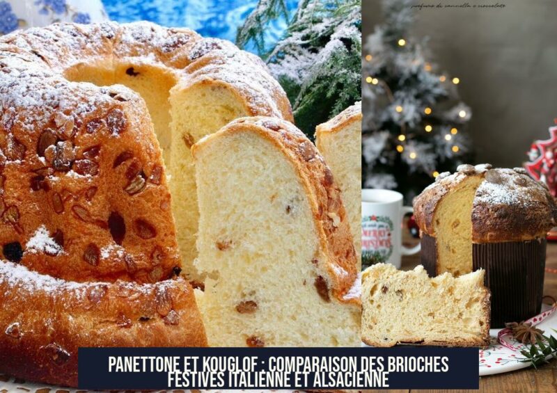 Panettone et Kouglof : Comparaison des Brioches Festives Italienne et Alsacienne