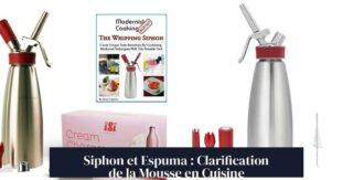 Siphon et Espuma : Clarification de la Mousse en Cuisine