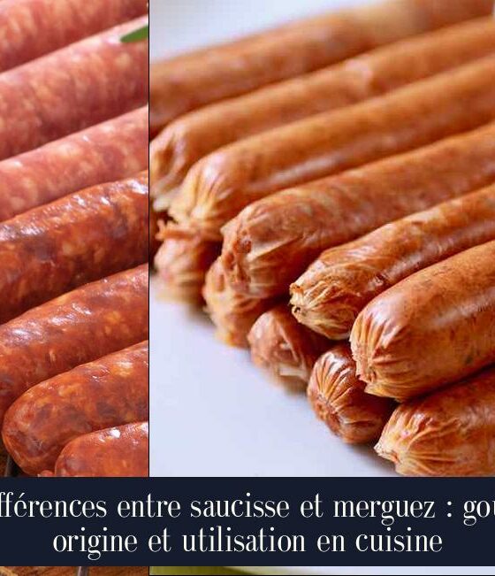 Différences entre saucisse et merguez : goût, origine et utilisation en cuisine