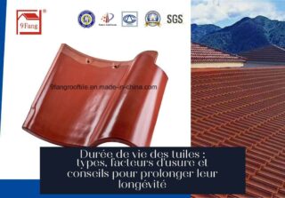 Durée de vie des tuiles : types, facteurs d'usure et conseils pour prolonger leur longévité