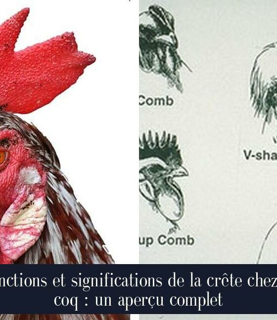 Fonctions et significations de la crête chez le coq : un aperçu complet