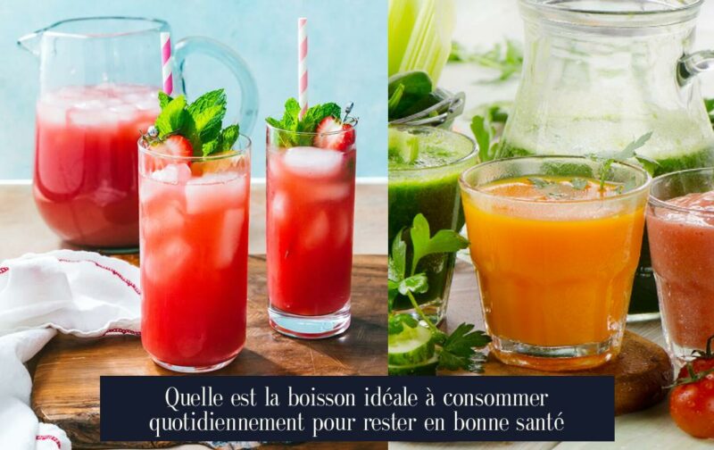 Quelle est la boisson idéale à consommer quotidiennement pour rester en bonne santé