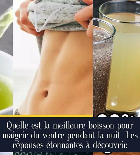 Quelle est la meilleure boisson pour maigrir du ventre pendant la nuit Les réponses étonnantes à découvrir.