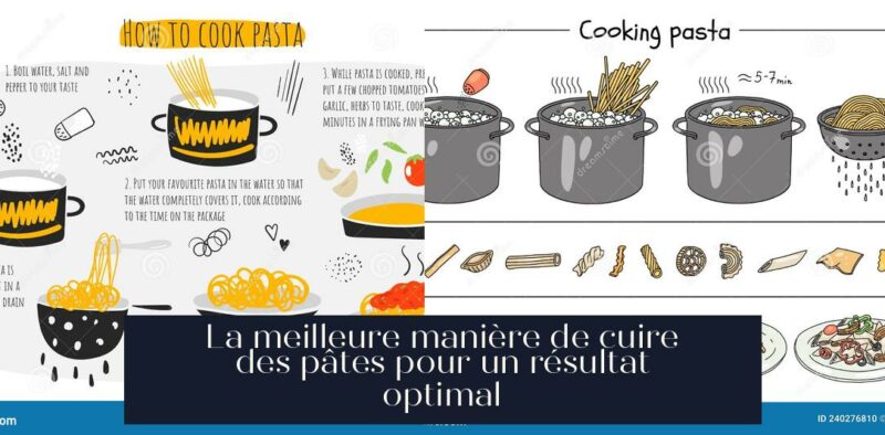 La meilleure manière de cuire des pâtes pour un résultat optimal