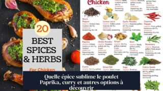 Quelle épice sublime le poulet Paprika, curry et autres options à découvrir