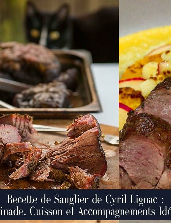 Recette de Sanglier de Cyril Lignac : Marinade, Cuisson et Accompagnements Idéaux