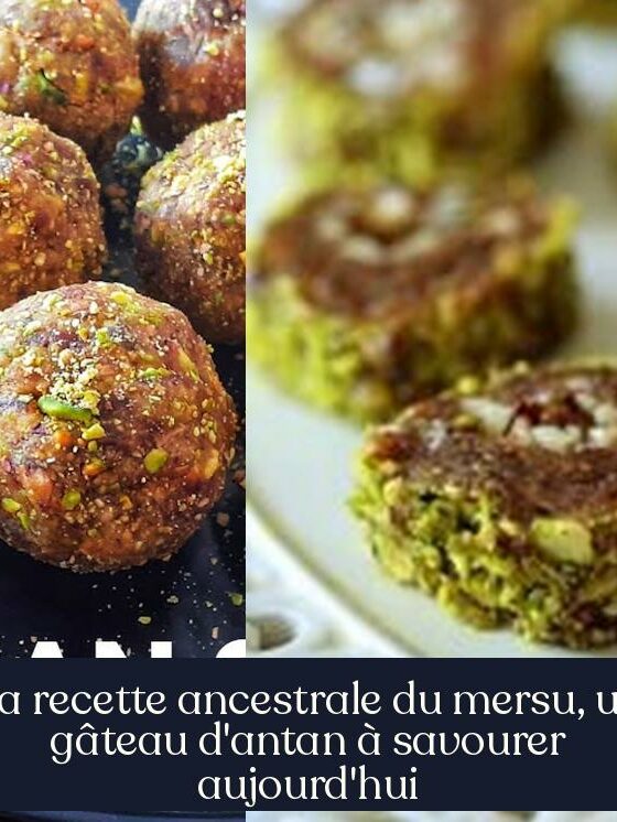 La recette ancestrale du mersu, un gâteau d'antan à savourer aujourd'hui