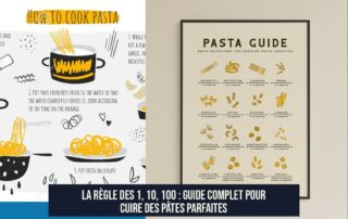 La Règle des 1, 10, 100 : Guide Complet pour Cuire des Pâtes Parfaites