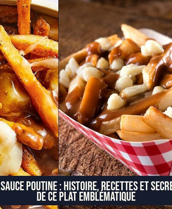La sauce poutine : histoire, recettes et secrets de ce plat emblématique