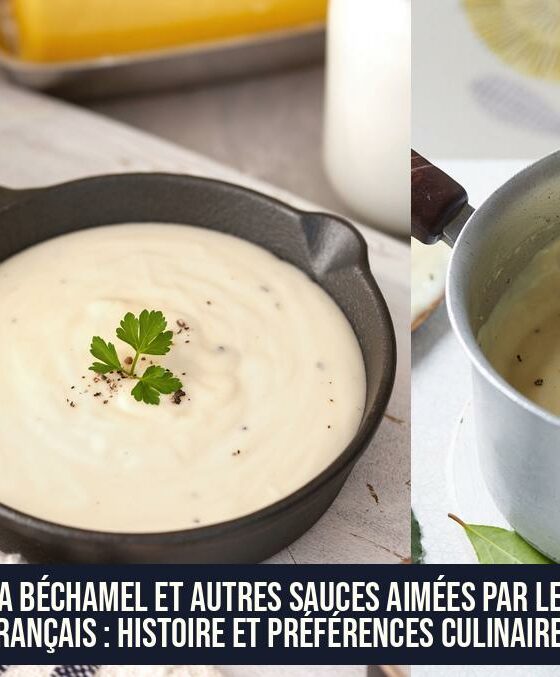 La Béchamel et autres sauces aimées par les Français : Histoire et préférences culinaires