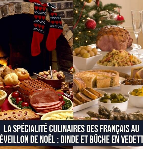 La Spécialité Culinaires des Français au Réveillon de Noël : Dinde et Bûche en Vedette