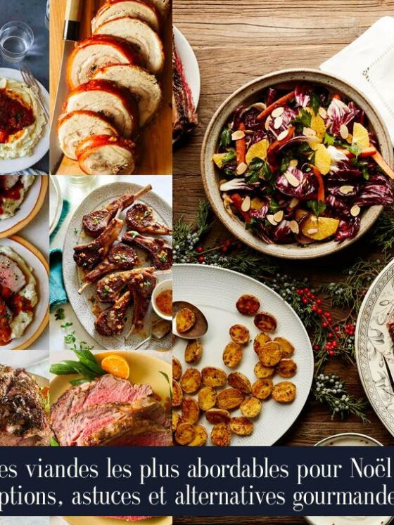 Les viandes les plus abordables pour Noël : options, astuces et alternatives gourmandes