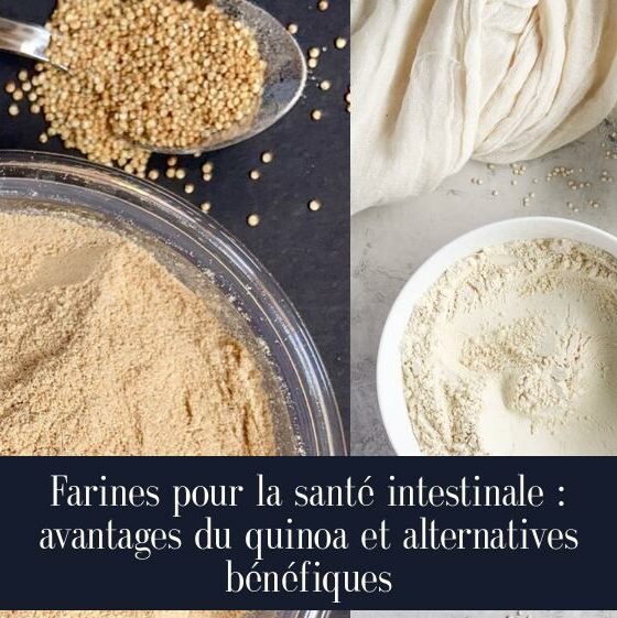 Farines pour la santé intestinale : avantages du quinoa et alternatives bénéfiques