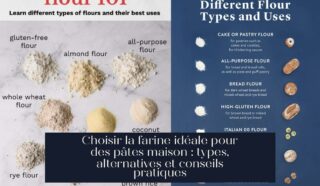 Choisir la farine idéale pour des pâtes maison : types, alternatives et conseils pratiques