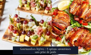 Gourmandises légères : 8 options savoureuses sans prise de poids