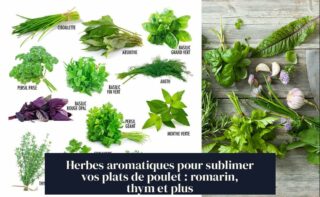 Herbes aromatiques pour sublimer vos plats de poulet : romarin, thym et plus