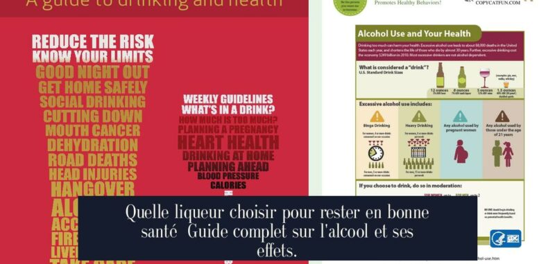 Quelle liqueur choisir pour rester en bonne santé Guide complet sur l'alcool et ses effets.
