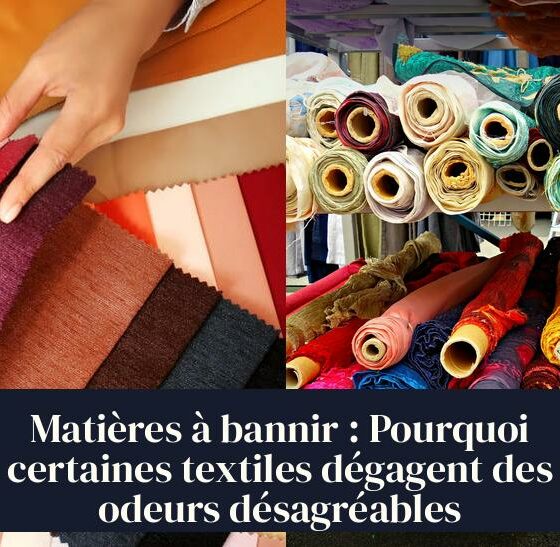 Matières à bannir : Pourquoi certaines textiles dégagent des odeurs désagréables
