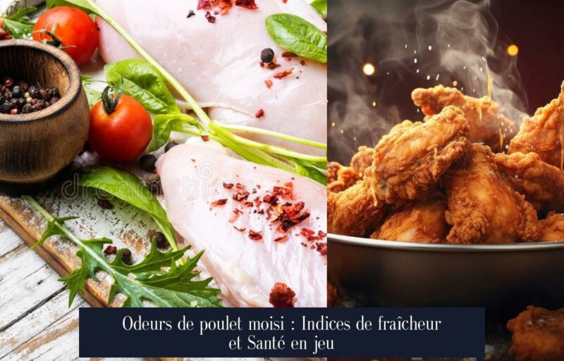 Odeurs de poulet moisi : Indices de fraîcheur et Santé en jeu