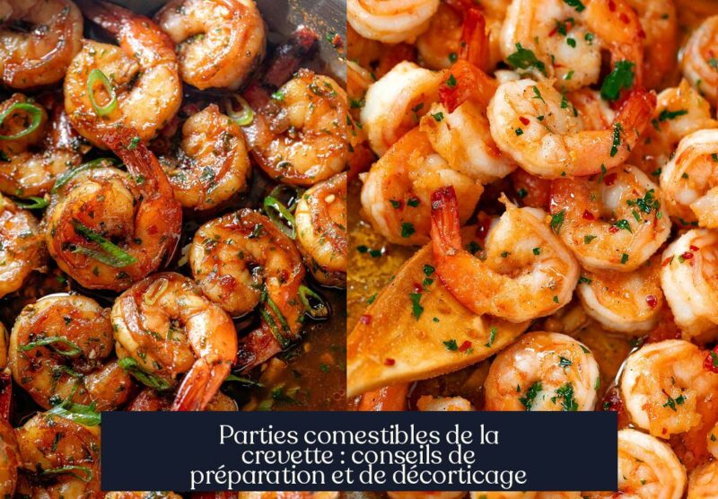 Parties comestibles de la crevette : conseils de préparation et de décorticage
