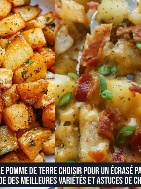 Quelle pomme de terre choisir pour un écrasé parfait Guide des meilleures variétés et astuces de chefs
